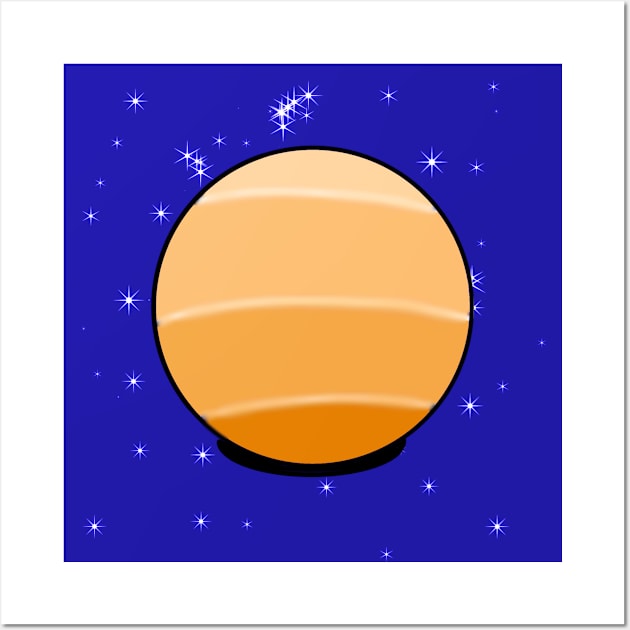 Jupiter Wall Art by Simple only